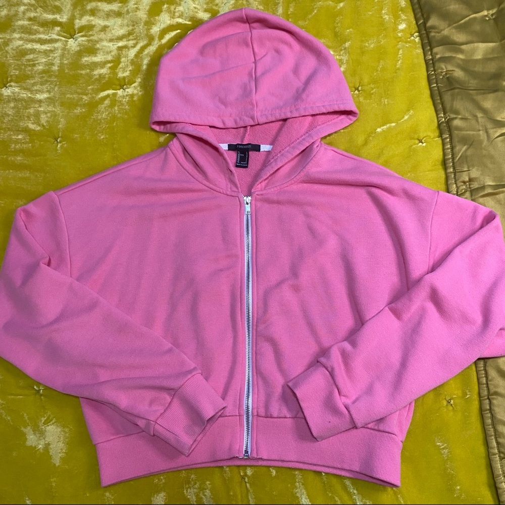 Cropped Bubblegum Pink Jacket